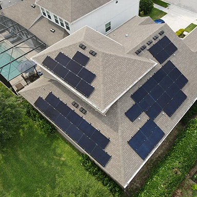 Central Florida solar installation