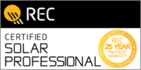 Certified REC Solar panel dealer and installer